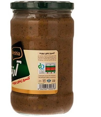 آریشا زیتون پرورده500  گرمی شیشه